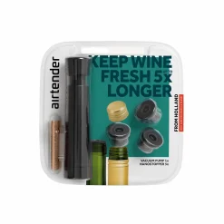 Airtender Wine Saver Set with 3 Stoppers Hot