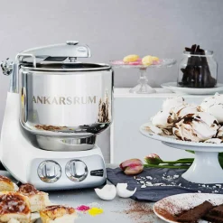 Ankarsrum Assistent Original Stand Mixer, Mineral White New