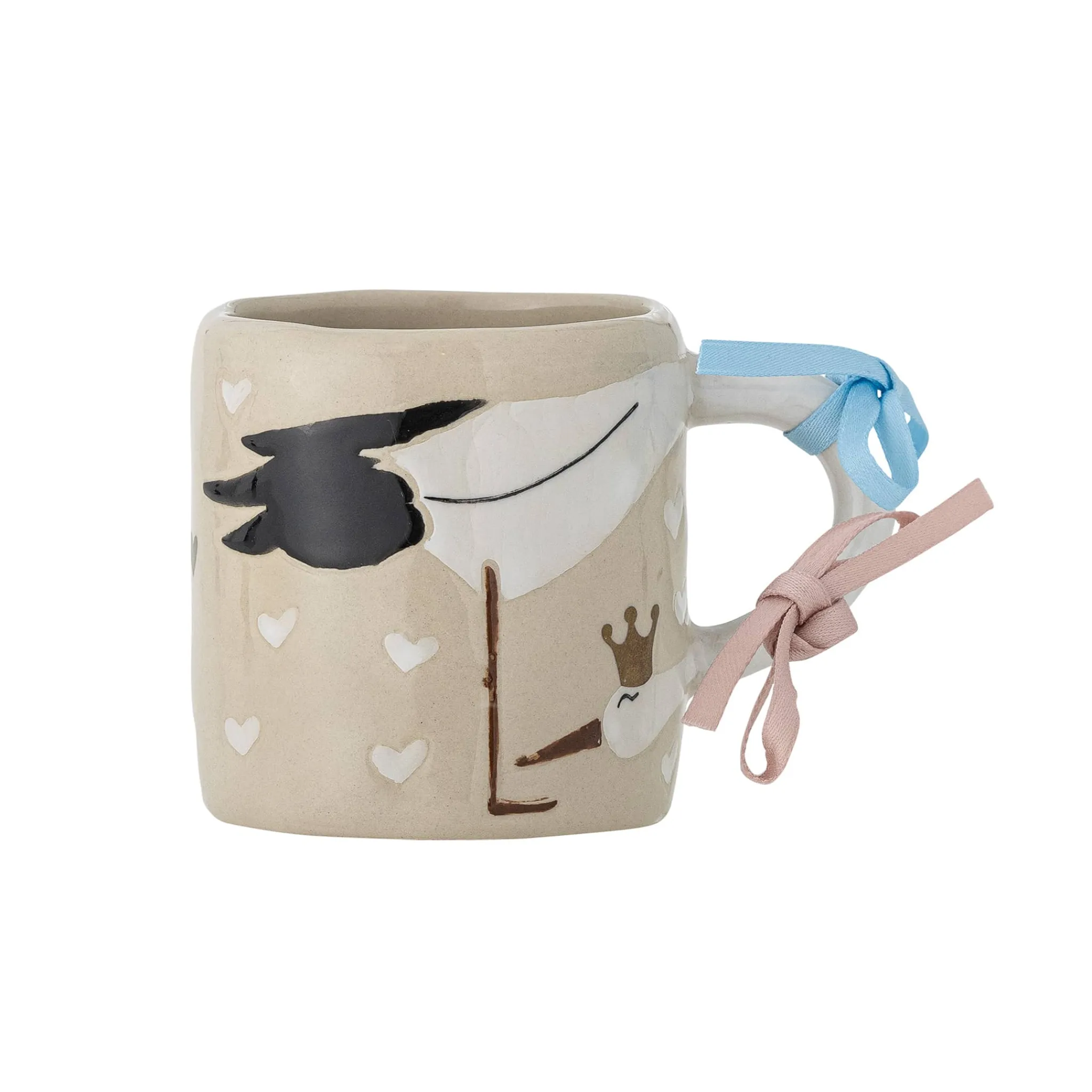 Bloomingville Bambino Cream Stoneware Mug New