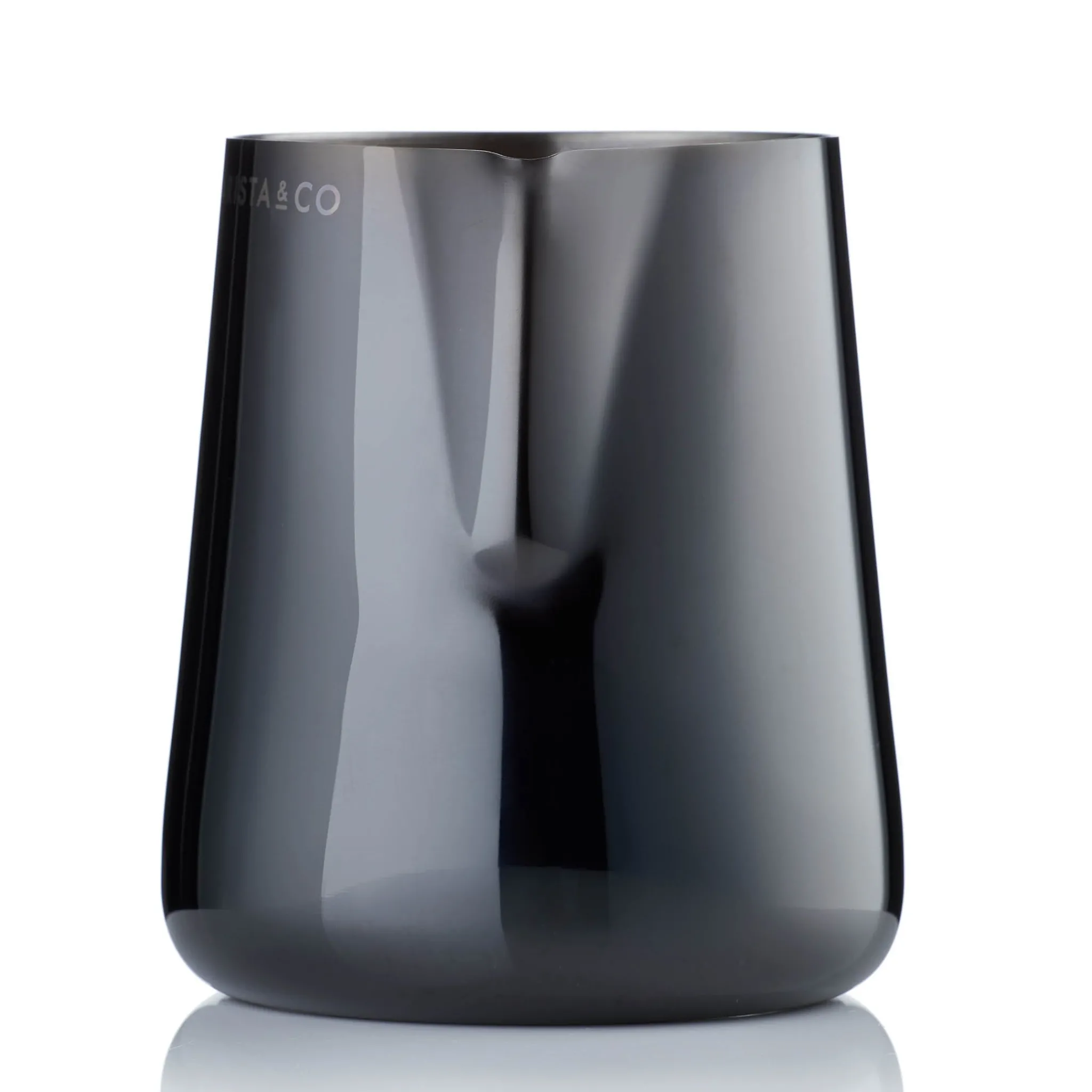 Barista & Co Black Steel Pro Milk Pitcher Online