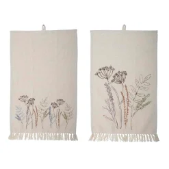 Bloomingville Bea Floral Cotton Tea Towel Online