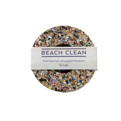 Liga Beach Clean Recycled Cork Tealight Holder, 9cm Hot