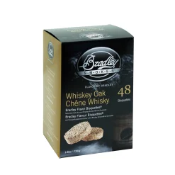 Bradley Smoker Bradley Whiskey Oak Bisquettes, Pack of 48 Hot