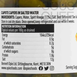 Opies Capote Capers in Salted Water, 180g Hot