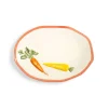 &Klevering Carrot Ceramic Platter, 40cm Clearance