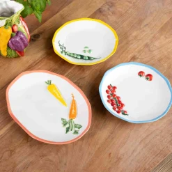 &Klevering Carrot Ceramic Platter, 40cm Clearance