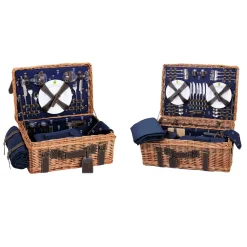 Les Jardin de la Comtesse Champs-Elysees Navy Picnic Hamper Hot