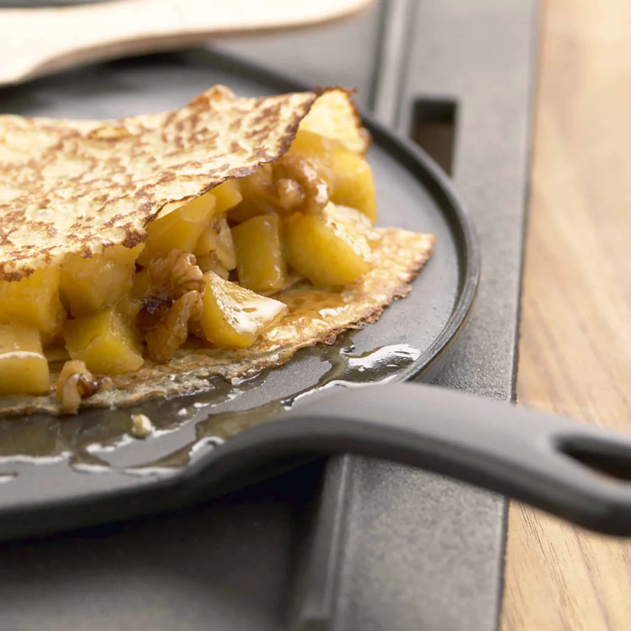 Chasseur Black Cast Iron Crepe Pan, 30cm Discount