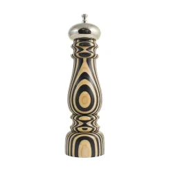 Chiarugi Black & White Stripe Pepper Mill, 28cm Hot