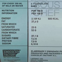 Chocolat Factory Creamy Milk Hot Chocolate, 300g Outlet