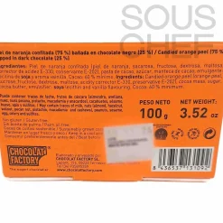 Chocolat Factory Dark Chocolate Covered Orange Peel, 110g Discount