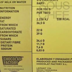 Chocolat Factory Special Dark Spiced Hot Chocolate, 300g New