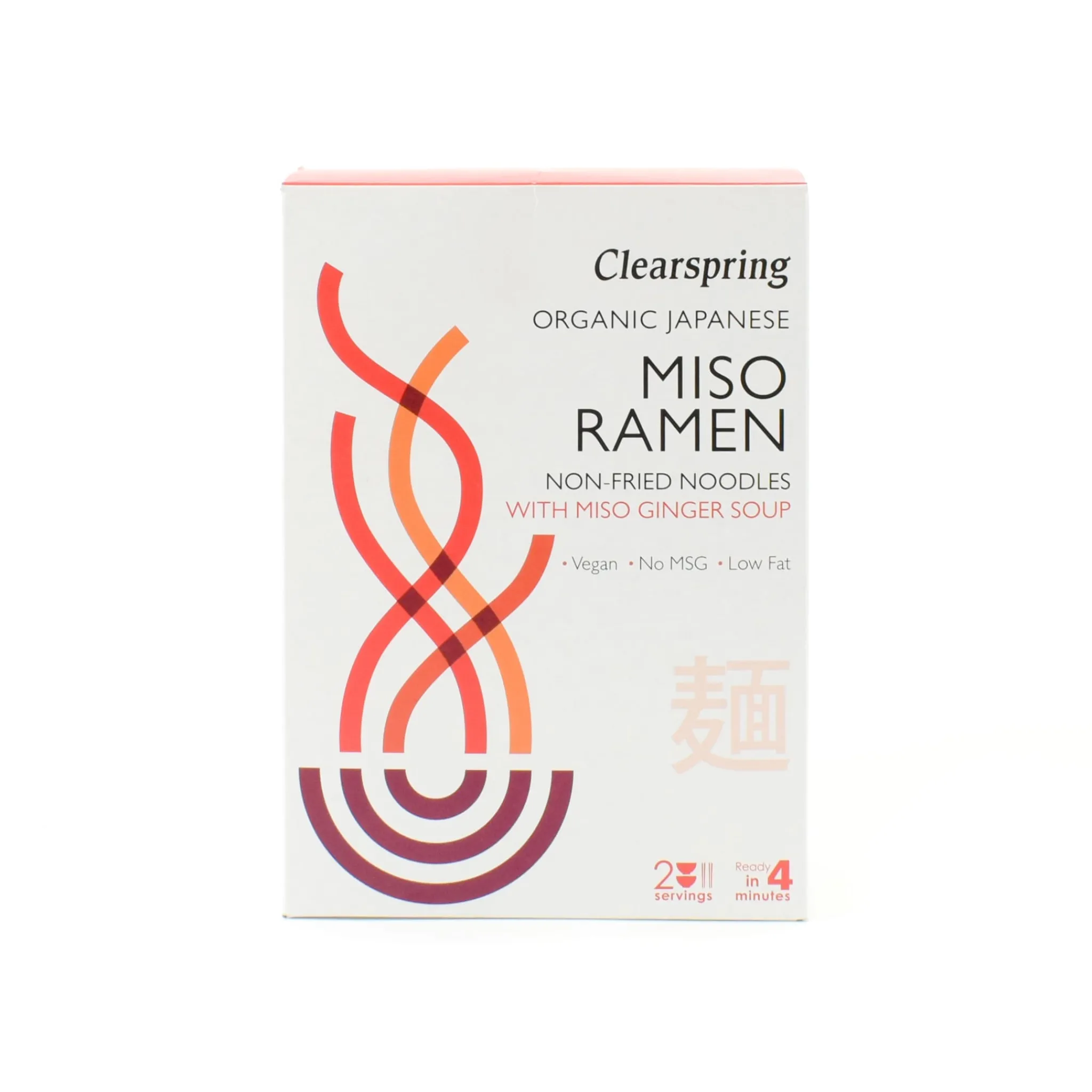 Clearspring Organic Miso Soup Ramen Noodles, 210g Outlet