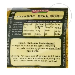 Gama Coarse Bulgur Wheat, 1kg Best