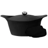 Cookut Lightweight Non-Stick Dutch Oven with Pot Holders, Black, BPA-Free Discount