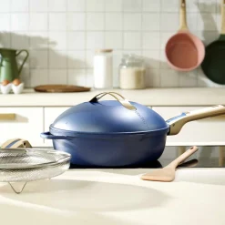 Cookut Lightweight Non-Stick Blue Fabulous Pan, 28cm, BPA-Free Online