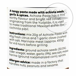 Cool Chile Co Achiote Paste, 190g Hot