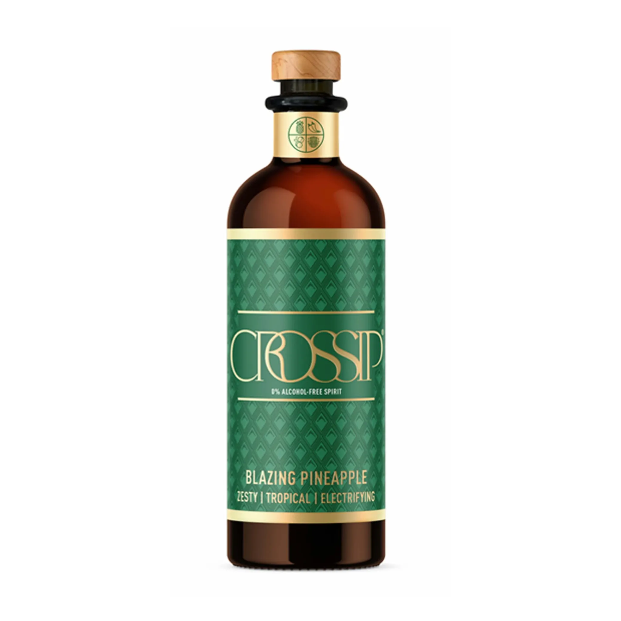 Crossip Blazing Pineapple Non-Alcoholic Spirit, 500ml Clearance
