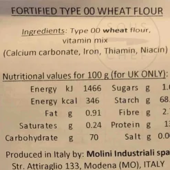 Dallari 00 Flour, 1kg Outlet