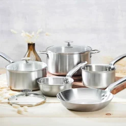 De Buyer Alchimy 5 Piece Cookware Set with Lids Hot