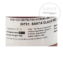 Deco Relief Intense Santa Claus Red Food Colour, 50g Outlet