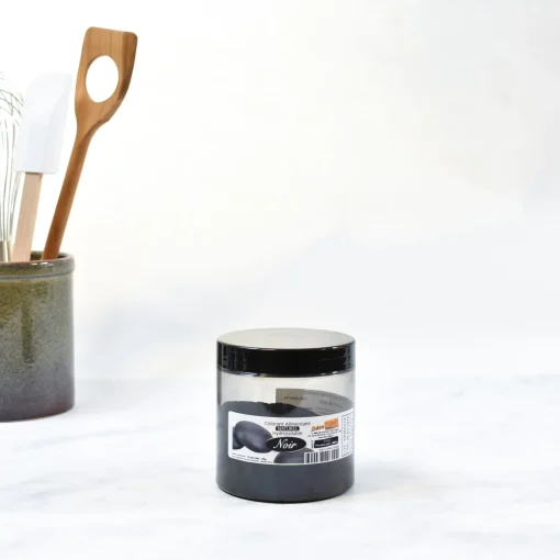 Deco Relief Professional Natural Black Food Colour - Charcoal, 50g Clearance