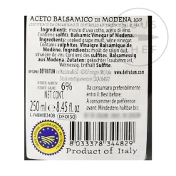 Defrutum Balsamic Vinegar IGP 16 Yr Aged, 250ml Best