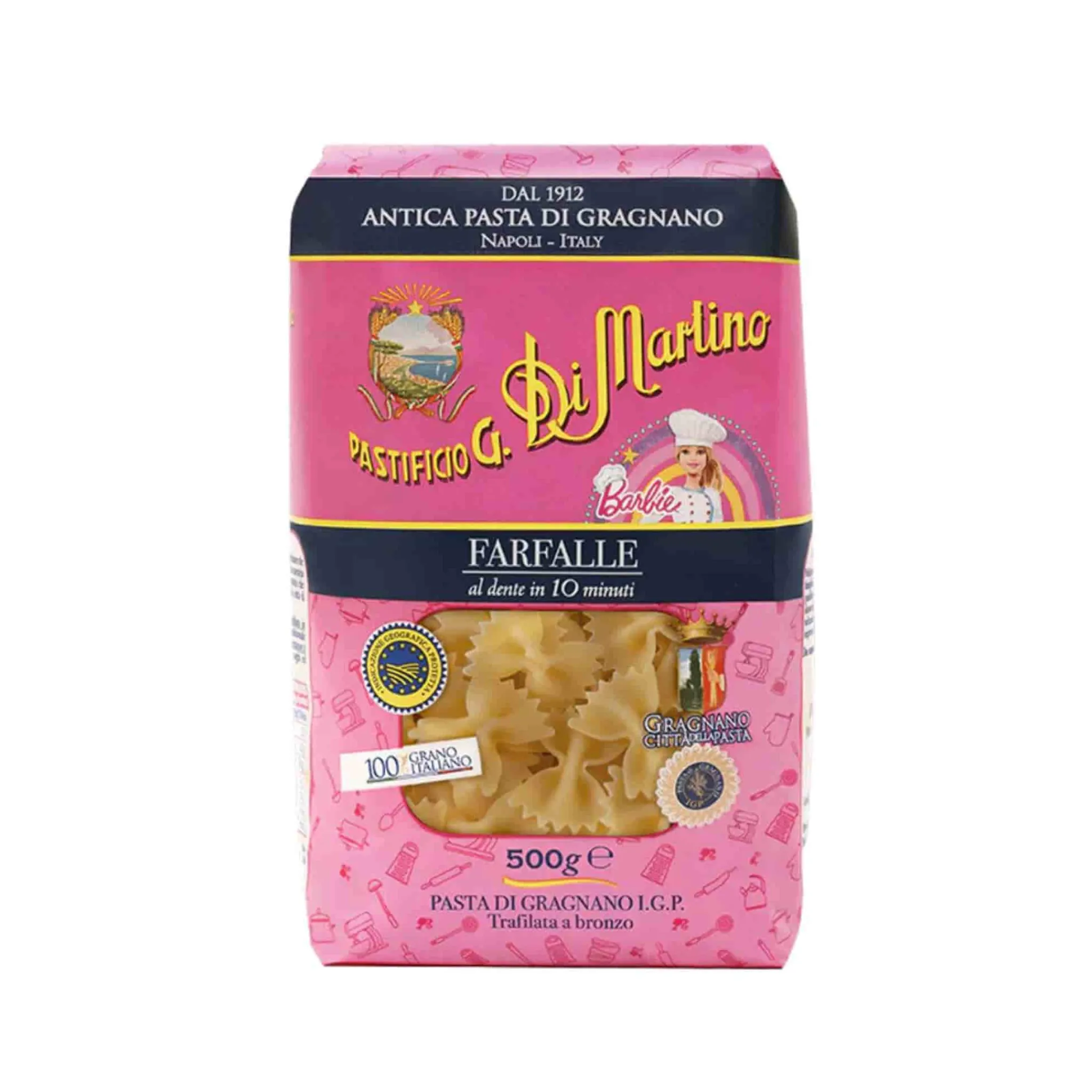 Di Martino Barbie Farafelle Pasta, 500g Best