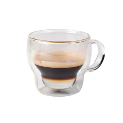 Viejovalle Double-Walled Borosilicate Glass Cappuccino Cup, 230ml Online