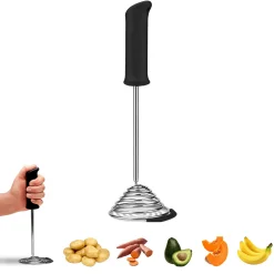 Dreamfarm Black Smood Potato Masher Online