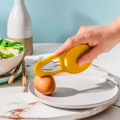 Dreamfarm Yellow Eggler Egg Peeler and Slicer Outlet