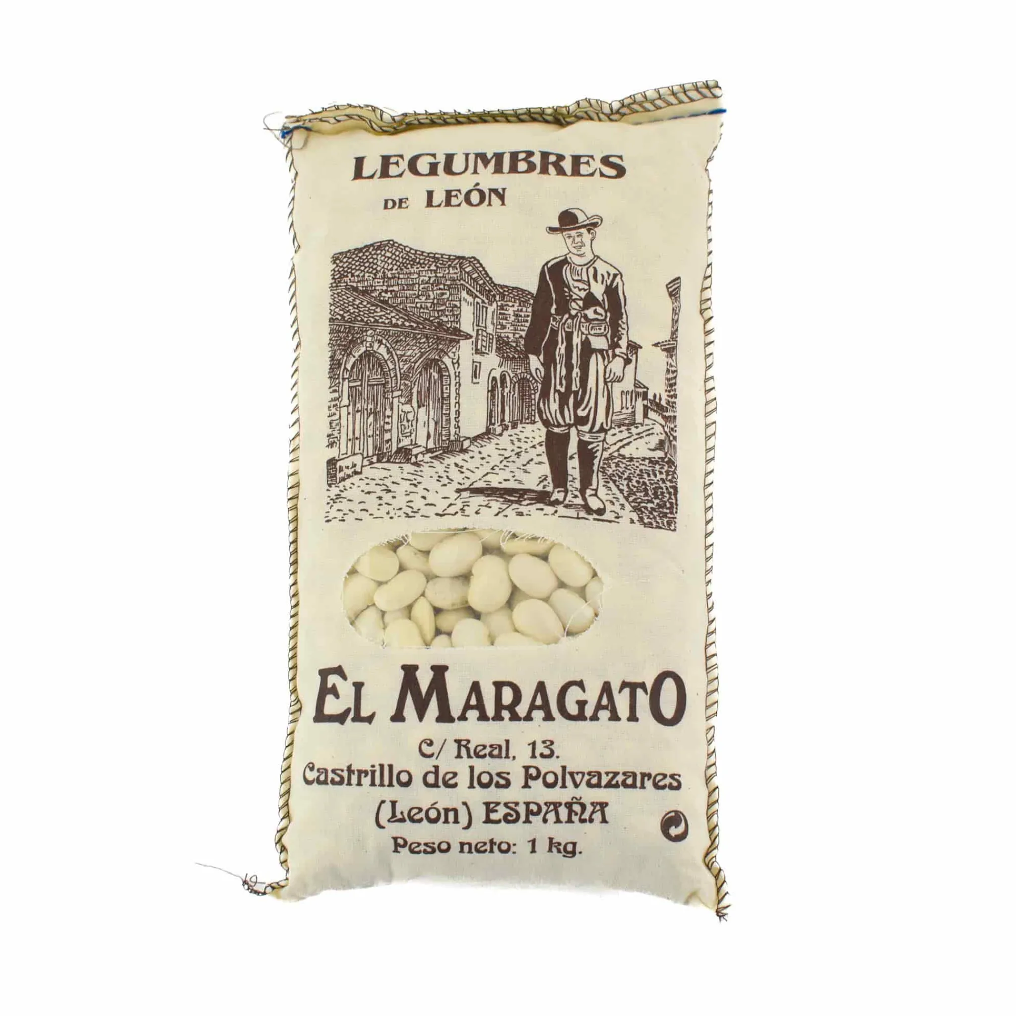 El Maragato Dried Fabada Beans from Leon, 1kg Hot