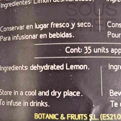 Botanic & Fruits Dried Lemon Slices in Jar, 55g Discount