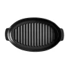 Emile Henry Limited Edition Black BBQ Griddle, 42.5x25cm Discount