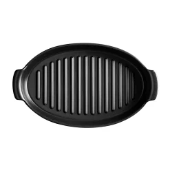Emile Henry Limited Edition Black BBQ Griddle, 42.5x25cm Discount