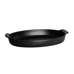 Emile Henry Limited Edition Black BBQ Griddle, 42.5x25cm Discount