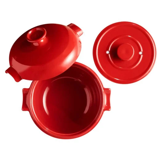 Emile Henry Red Rice Cooking Pot, 2.5 Litre Best