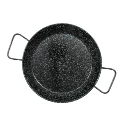La Ideal Enamelled 8 Person Paella Pan, 33.5cm New