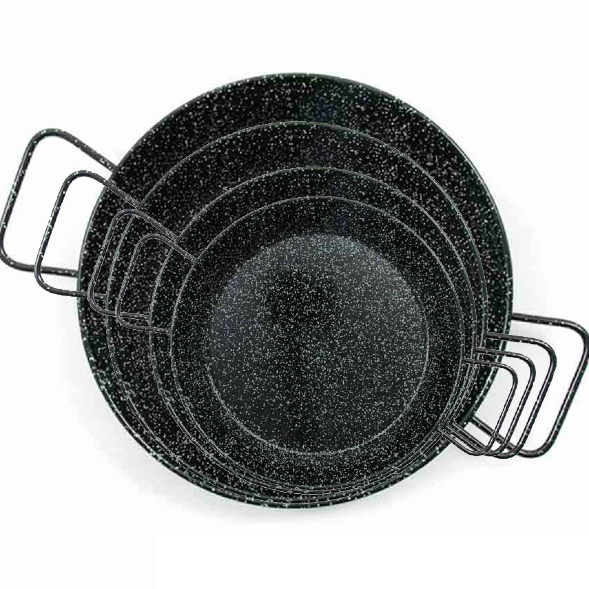 La Ideal Enamelled 2 Person Paella Pan, 22cm New