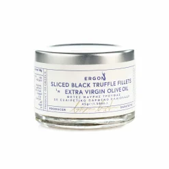 Ergon Originals Black Truffle Slices in Extra Virgin Olive Oil, 45g New