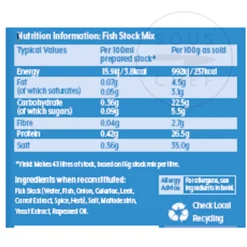 Essential Cuisine Fish Stock Mix, 700g Sale