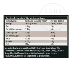 Essential Cuisine Savoury Wild Mushroom Sauce, 800g Outlet
