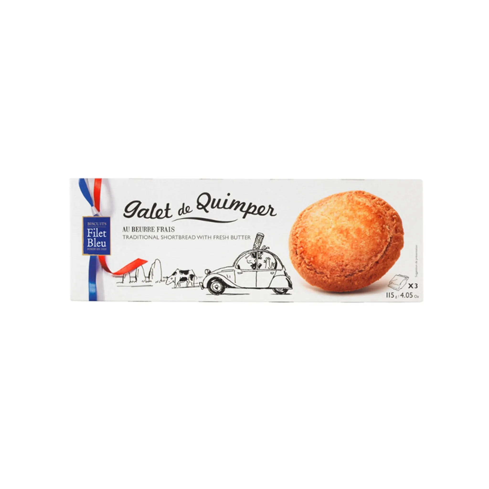 Filet Bleu Traditional Shortbread, 115g Best