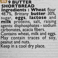 Filet Bleu Traditional Shortbread, 115g Best