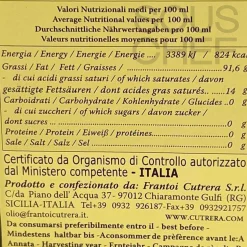 Frantoi Cutrera Primo PDO Monti Iblei Extra Virgin Olive Oil Clearance