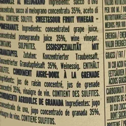 Giuseppe Giusti Giusti Sweet and Sour Pomegranate Condiment, 250ml Sale