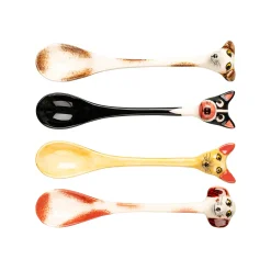 Hannah Turner Set of 4 Dog Spoons, 15cm Sale
