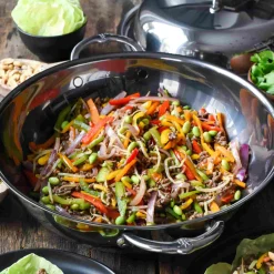 Hestan Nanobond Wok with Lid, 36cm Online