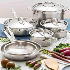 Hestan ProBond Stainless Steel 6 Piece Cookware Set Discount