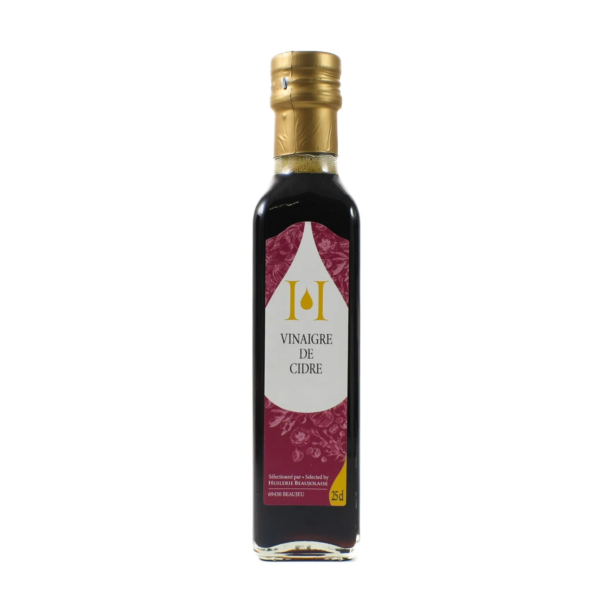 Huilerie Beaujolaise 2 Year Aged Fruit Vinegar Cider, 250ml Discount